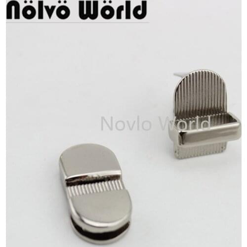 Nolvo World 2-10 pieces 5 colors 28*11mm Chrome handbag lock small luggage locks press lock
