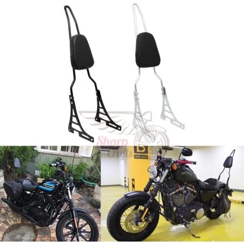 Motorcycle Detachable Passenger Backrest Sissy Bar For Harley Sportster XL883 XL1200 XL883C XL883R XL1200R XL1200C XL1200 Custom