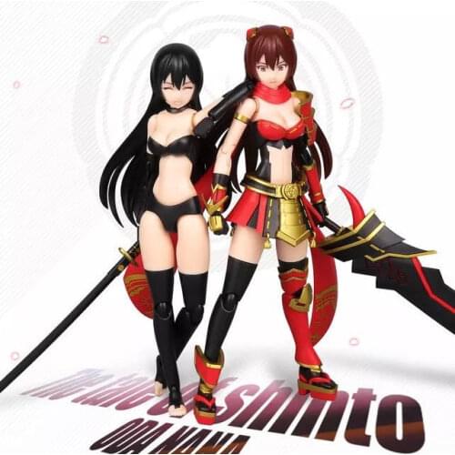 New Frame Arms ms Girl the tale of shinto ODA NANA Assembly toys action robot Toys Figure