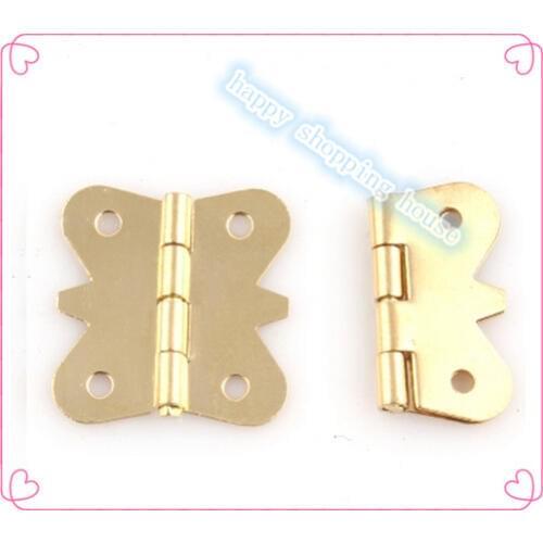 Hinges for wooden wine box & decorative Copper butterfly hinge 18mm*17mm*0.5mm