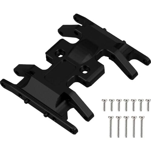 RC Aluminium Alloy Plate Gearbox Base Brace Gearbox Mount for 1/24 Axial SCX24 AXI90081 RC Crawler Car Upgrades Parts