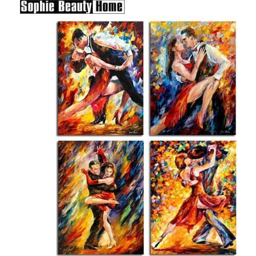 Full DIY 5D Diamond Painting Double dancer Cross Stitch Diamond Embroidery Patterns rhinestones Diamond Mosaic Home Decor 060104