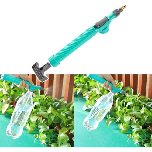 Manual High Pressure Air Pump Sprayer Adjustable Drink Bottle Spray Head Nozzle Garden Watering Tool Sprayer Atomization Sprayer
