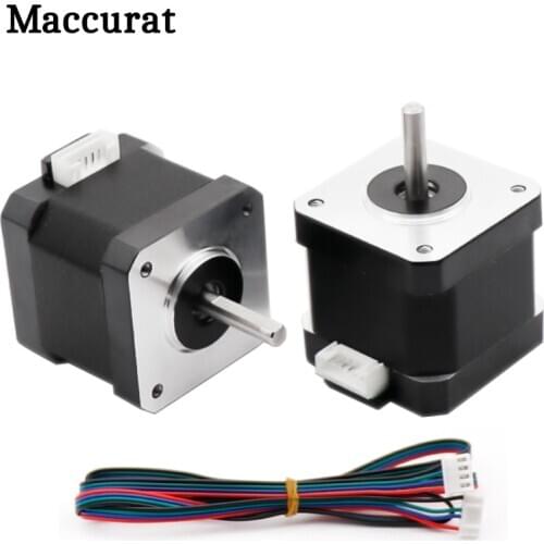 1PC Nema 17 Stepper Motor 42 Motor Nema17 Stepping Motor 40mm 42BYGH 1.68A(17HS4401S) Step Motor 4-lead for CNC 3D Printer
