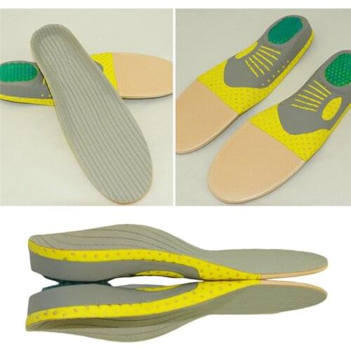 PVC Orthopedic Insoles Orthotics flat foot Health Sole Pad for Shoes insert Arch Support pad for plantar fasciitis Feet Care