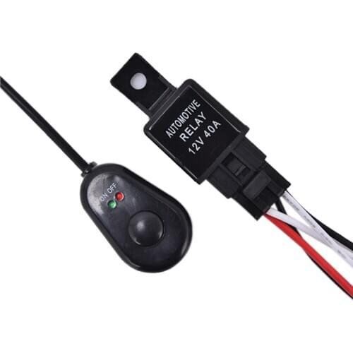 New Roof Spotlights High Power Harness Led Strip Light Switch Line Group One For One Drag Two Work Light Switch Line Group