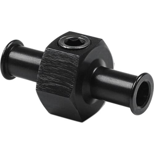 Universal Fuel Nitrous Pressure Gauge T Adapter 3/8 inch Hose 1/8 inch Npt Tee Port Red Car Tuning Parts