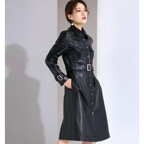 Genuine Leather Jacket Women Korean Spring Autumn Sheepskin Real Leather Jacket Women Clothes 2020 Windbreaker Z298 YY1858