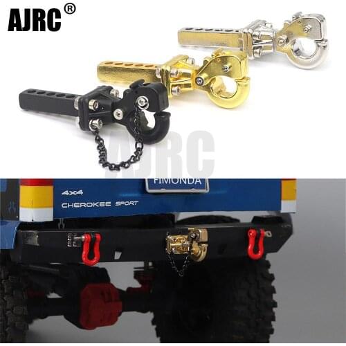 1:10 Scale Accessories Metal Tow Hook Trailer Hitch for RC Crawler Traxxas TRX4 JEEP TRX6 Axial SCX10 90046 90053 GEN8 D90 D110