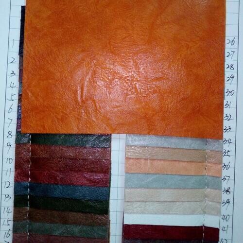 1mm Fashion dry bark grain synthetic PU leather fabric quality soft garment coat leather material new heavy clothes fabric