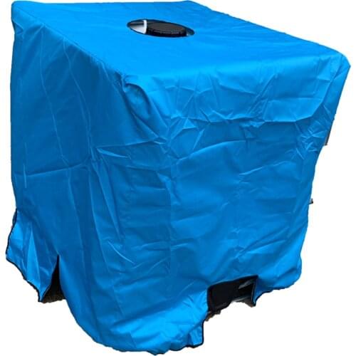 1pc 1000L IBC Ton Barrel Protective Cover Rain Barrels 210D Oxford Cloth Anti-UV Dustproof Water Resistant