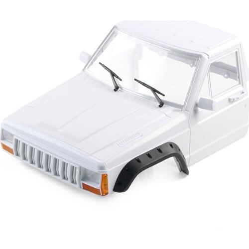 1PCS Unpainted RC Car Pickup Head Part Body Shell for 1/10 RC Crawler Axial SCX10 90046 90047 D90