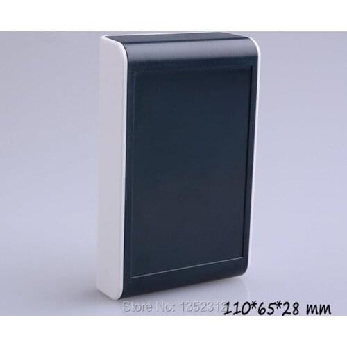 5 pcs/lot 110*65*28mm plastic project box abs enclosures for electronics plastic pcb enclosures instrument case DIY project box