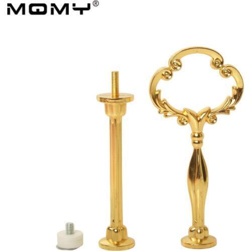 Big Flower Shape Decorating Tool Wedding Dessert Cupcake Metal Cake Stand Rods For Cake stand plate