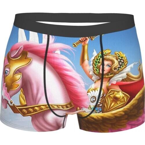 He-Man and the Masters of the Universe Battle Cat Grayskull Anime She-Ra And Swiftwind Soaring In The Clouds Underpants