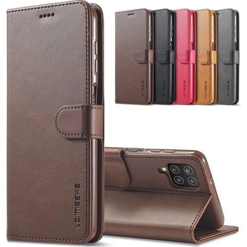 Case For Samsung A12 5G Case Leather Vintage Phone Cases On Hoesje Samsung Galaxy A12 5G Case Flip Magnetic Wallet Cover A 12 5G