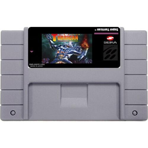 Hot Selling 16bit 46pin Super Game Card - SuperTurrican