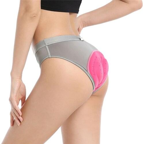 Summer Womens Cycling Shorts Underwear 3D Gel Padded Breathable Bicycle Road Bike MTB Shorts Riding Downhill Shorts S-2XL Gray