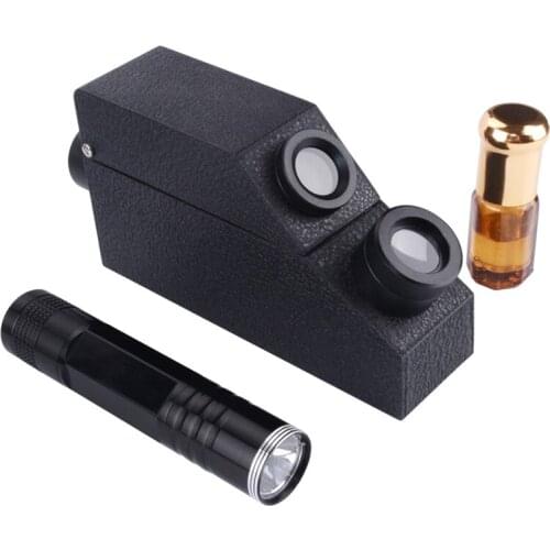 N7MF Gem Refractometer Jewelry RHG 1.30-1.81RI Professional Gemstone ldentification Built-in LED Light Diamond Detector Testing