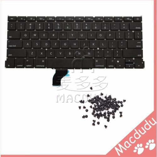 New US Keyboard + keyboard screws For MacBook Pro Retina 13" A1502 2013 ME864LL/A ME866LL/A *Verified Supplier