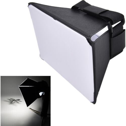 New 30*27cm Softbox Flash Diffuser Reflector For Most Kinds Of SLR Camera Speedlite Photography Studio Accessories