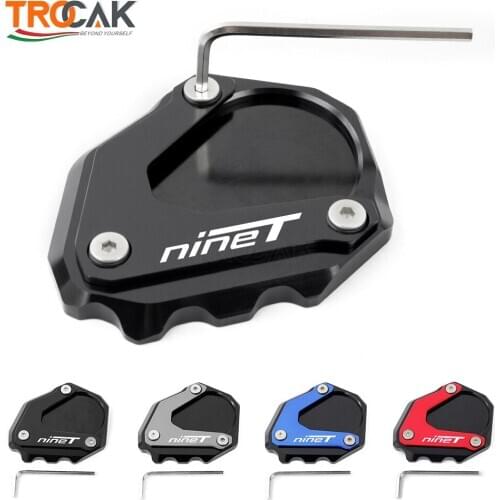 For BMW R Nine T R nineT Rnine T RNINET 2013 2014 2015 2016 Kickstand Foot Side Stand Extension Pad Support Plate Enlarge Stand
