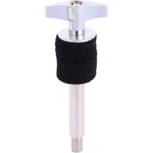 Cymbal Stacker Iron Plating Drum Hanging Screw Musical Instruments Drum Accessories - High Pitch (Black)