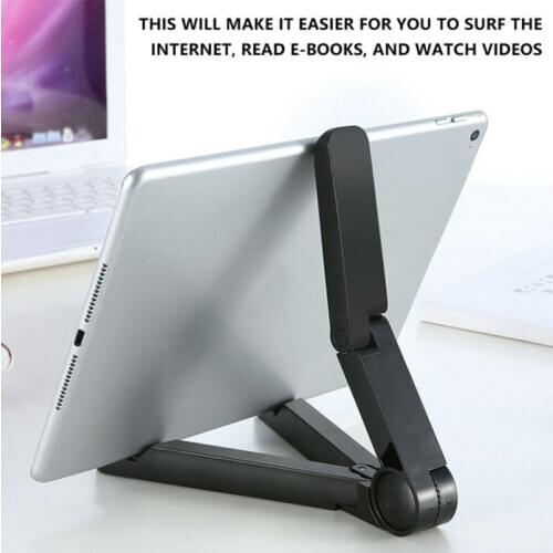 Tripod Table Desk Support Universal Foldable Phone Tablet Stand Holder Adjustable Desktop Mount Stand