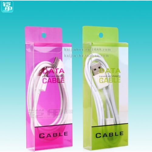 700 pcs Wholesale Universal Packaging Box With PVC Blister Tray for Samsung S6 USB Charger data line packing Retail Boxes