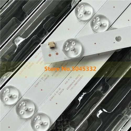 8PCS/lot 100%NEW Ph ilco 40" TV led backlight bar 400S8606X8-A0035 E34036 40S-4-10 1.00.1.388015S01R V1 94V-O DY-01