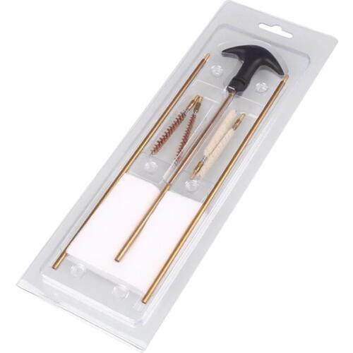 Tactical gun accessories M4 ar15 accessories 4.5/5.5mm Tube Brush Set Pipe Brush Cleaning Kit Set for hunting airsoft