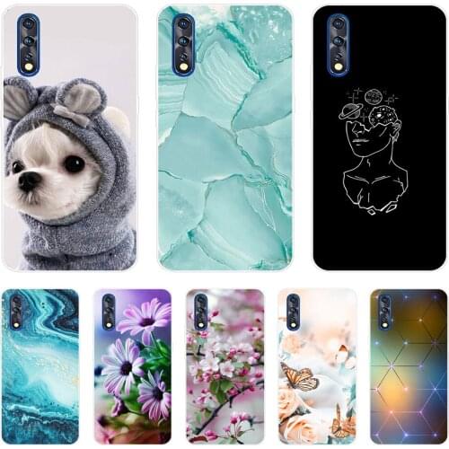 6.38" For VIVO V17 Neo Case Cover Cute Cartoon Soft Silicone Phone Case For VIVO V17 Neo V 17 V17Neo Cover For VIVO S1 1907 Case