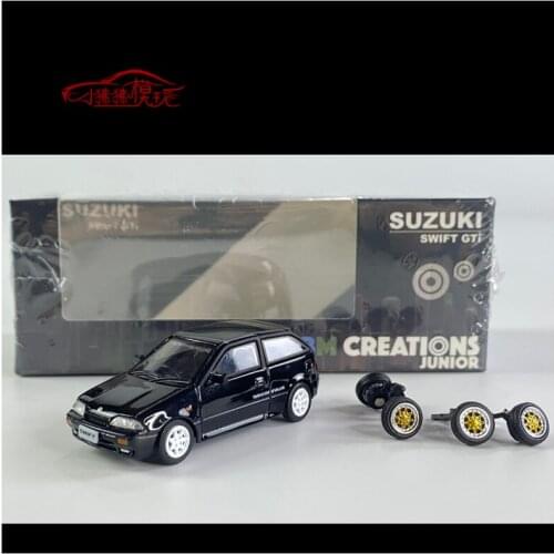 BM Creations 1:64 Suzuki Swift GTI Diecast Collection of Simulation Alloy Car Model Children Toys