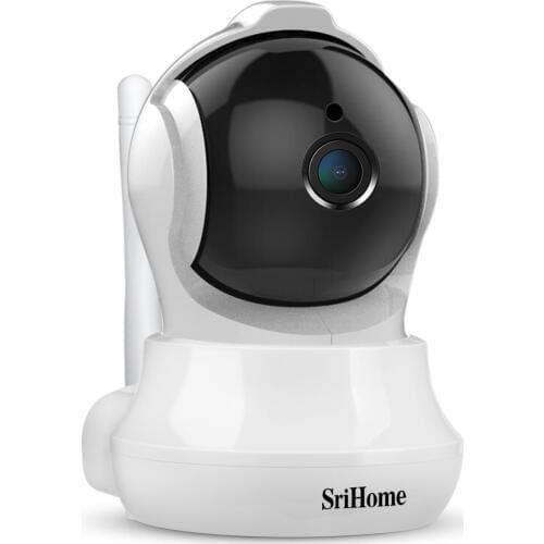 Srihome SH020 3MP 1296P Onvif Wireless Intercom PTZ Dome Camera AI Humanoid Detection IP Camera