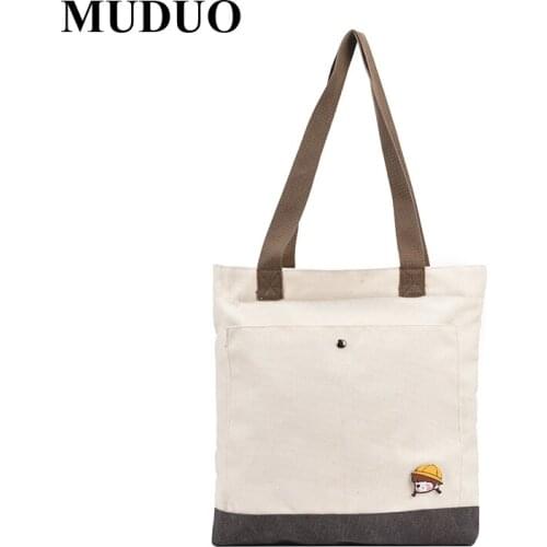 Food Carrying Lunch Box Cute Bag Child Shopping Blank Eco Shopper Canvas Gift Portable Children Bulk Solid Color Fabric Lunchs