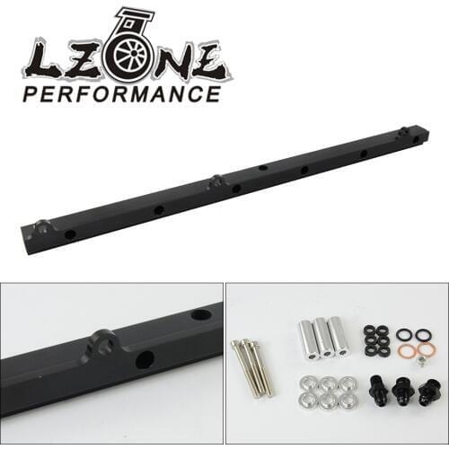 LZONE - For Toyota Supra Soarer 1JzGte 1Jz-Gte 1Jz Billet Aluminum High Flow Fuel Injector Inject Fuel Rail JR-RYG01