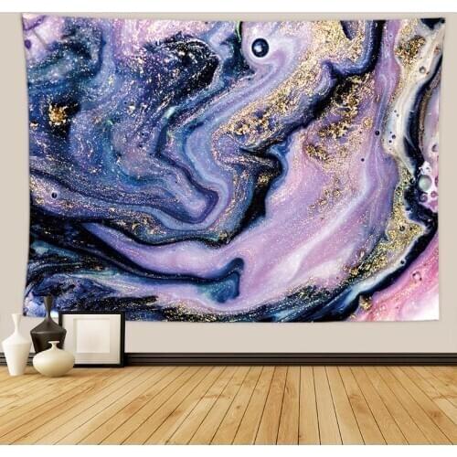 Marble texture wall carpet tapestry hanging wall tapestries purple pink boho home decor dorm headboard living nordic decoration