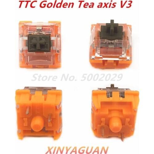 New Original TTC Keyboard axis 3pin Universal Plug in SMD RGB Various lamp Compatible For MX mechanical keyboard axis key switch