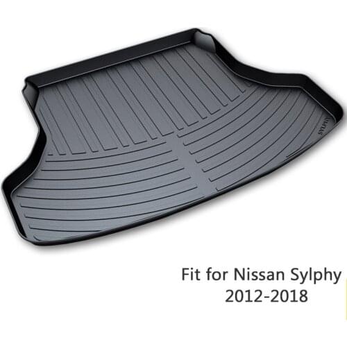 For Nissan Sylphy B17 X-trail T31 T32 Tiida Teana J32 L33 Qashqai Anti-slip Mat Boot Liner 1Set Car Cargo Rear Trunk Mat