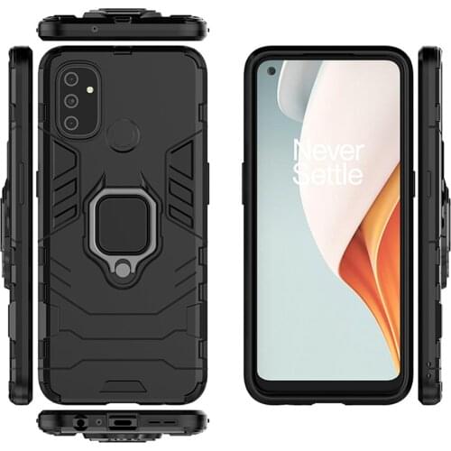 Shockproof Phone Case For Oneplus Nord 2/9 pro/ 9r/9 Ring Stand Phone Back Cover For OnePlus 8T/Nord/Nord CE Phone Accessories