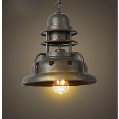 Bar bar retro industrial wind chandelier wholesale coffee shop wrought iron indoor LED creative chandelier