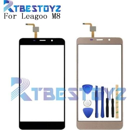 RTBESTOYZ 5.7inch Touchscreen For Leagoo M8 Touch Screen Screen Digitizer Front Glass For Leagoo M8 Mobile Phone Touch Panel