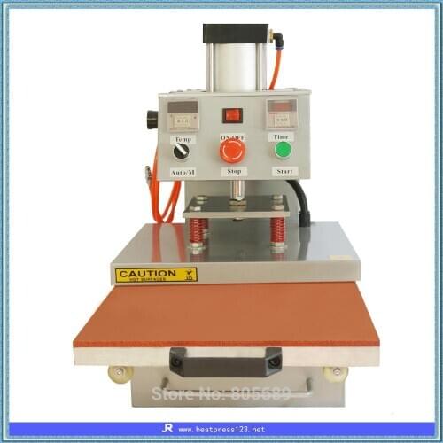 Sublimation Auto Open Pneumatic Heat Press High pressure suitable for professional printing+Auto operation