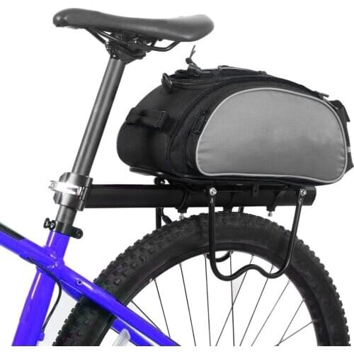 13L Multifunctional Bicycle Rack Bag Waterproof Cycling Bike Rear Seat Bike Bag Rack Carrier Trunk Bag Pannier Handbag