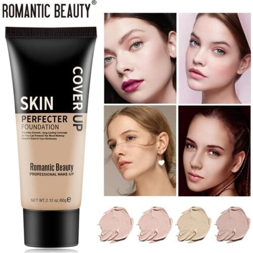 1PCS Multi-color Liquid Foundation Lasting Modification BB Cream Facial Moisturizing Concealer Brighten Skin Tone Makeup TSLM1