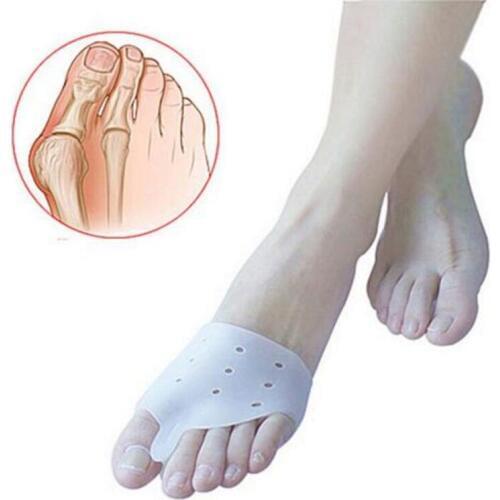 10pairs/lot Silicone Hallux valgus Orthotics Toes Separator The big Toe Bunion Corrector Daily Use Foot protectorl pad MR007