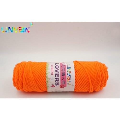 100g/pcs Lover thick Yarn For Knitting Threads Hand Knit Natural Soft Silk Cotton Crocheting Wool Needles Hand Hand-woven t59