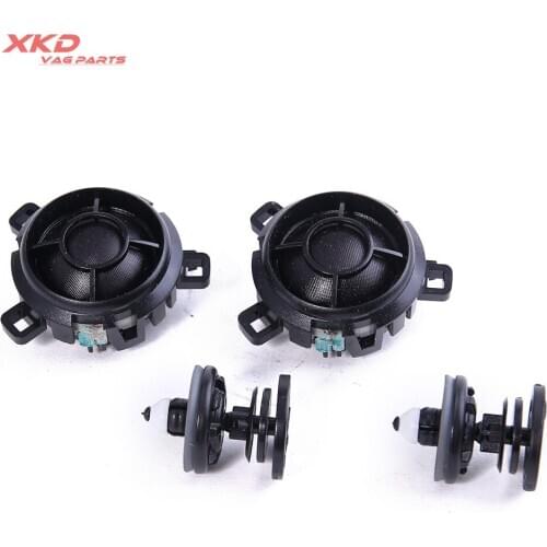 2Pcs Rear Door Tweeter Loudspeakers For V-W GOLF(G-TI) MK5 MK6 Jet-ta MK5 Rabbit Scirocco 5KD 035 411 A