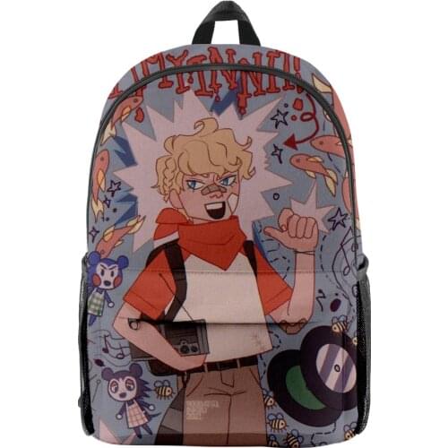 2021 Dream SMP Tommyinnit Men Women Backpack Fabric Oxford School Bag Simple High Capacity Teenager Girls 3D Bag Travel Backpack