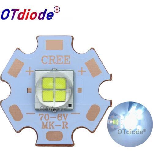 5PCS 7070 20W 6V12V Led replace Cree XHP70.2 XHP50.2 LED Emitter Cool White 6500K Car Light Diode Chip Light with Copper PCB